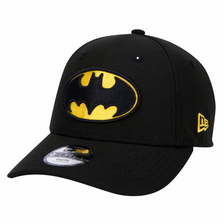 Batman Classic Logo Youth New Era 9Forty Adjustable Hat